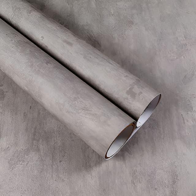 Glossy Cement Grey Vinyl Film Wrap