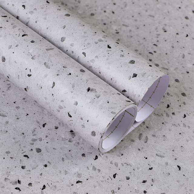 White Terrazzo Wrap