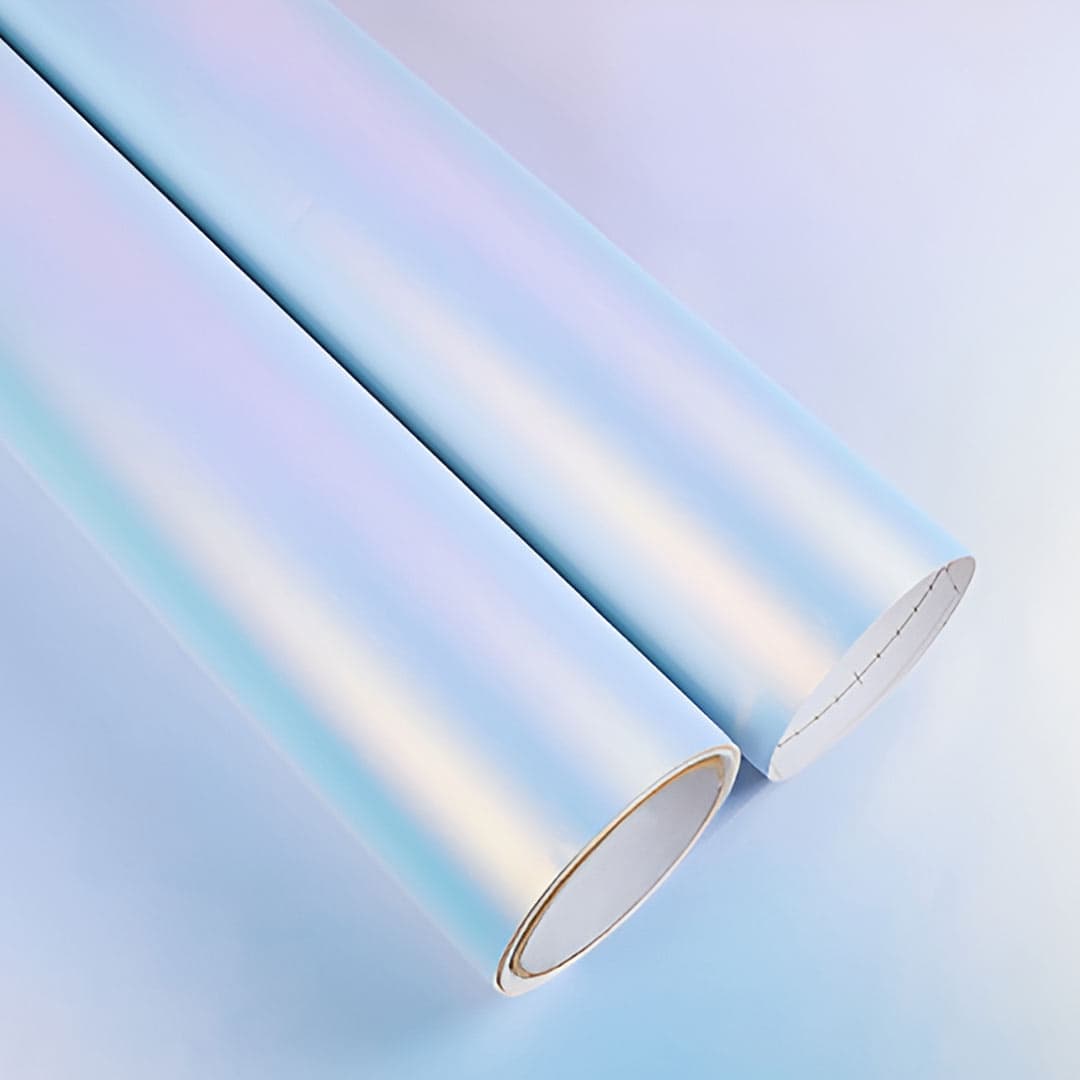 Gloss Shine Blue Vinyl Film