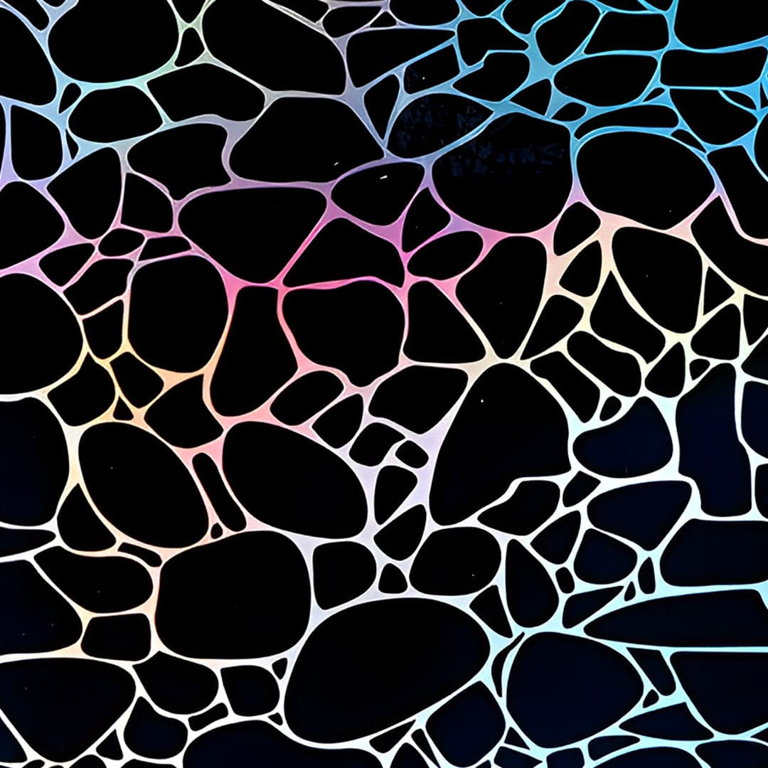 Holographic Radiant Vinyl Wrap