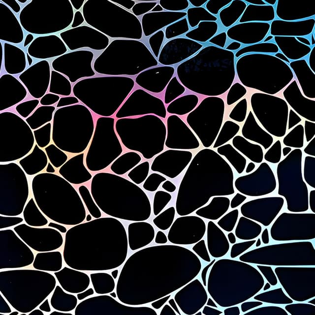 Holographic Radiant Vinyl Wrap