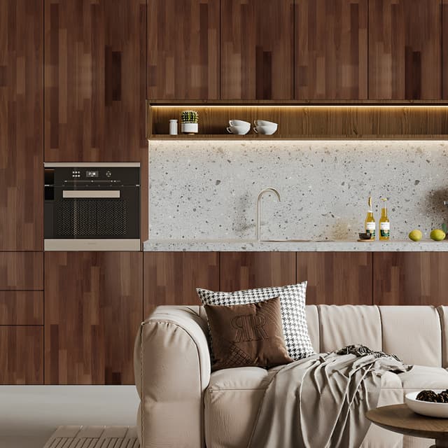 Dark Plank Wood Film