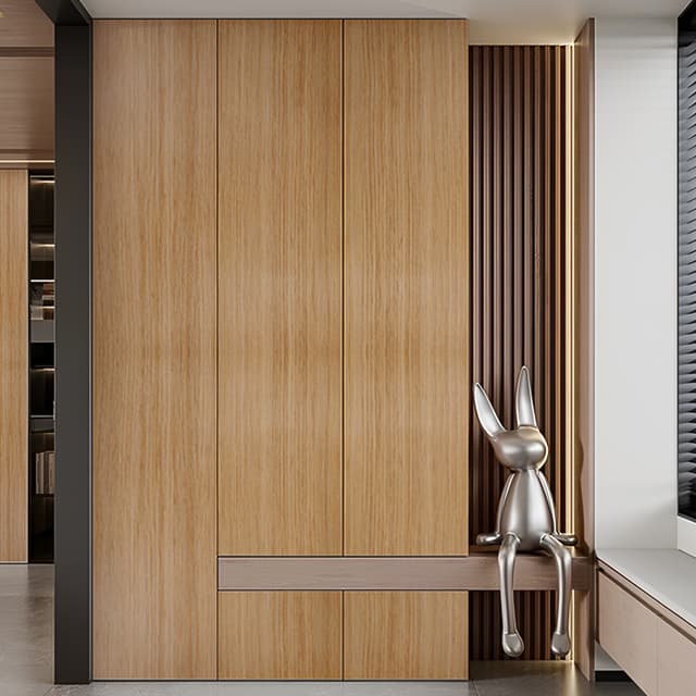 Modern Floor Wood Interior Film