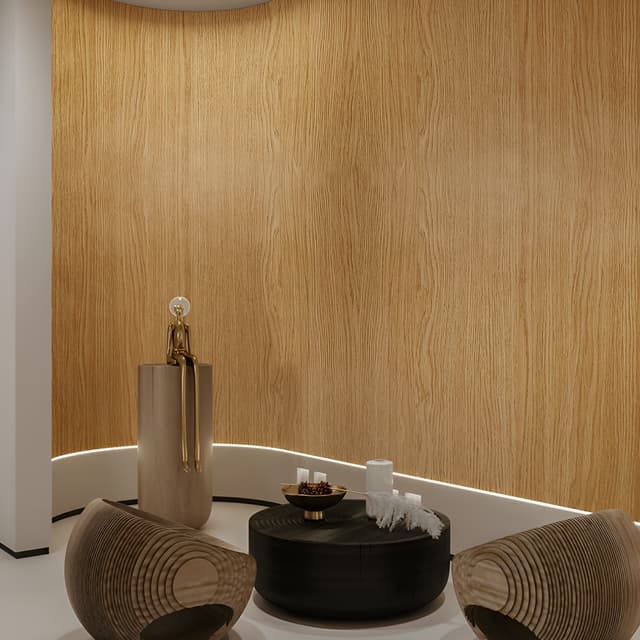 Light Washed Oak Interior Film