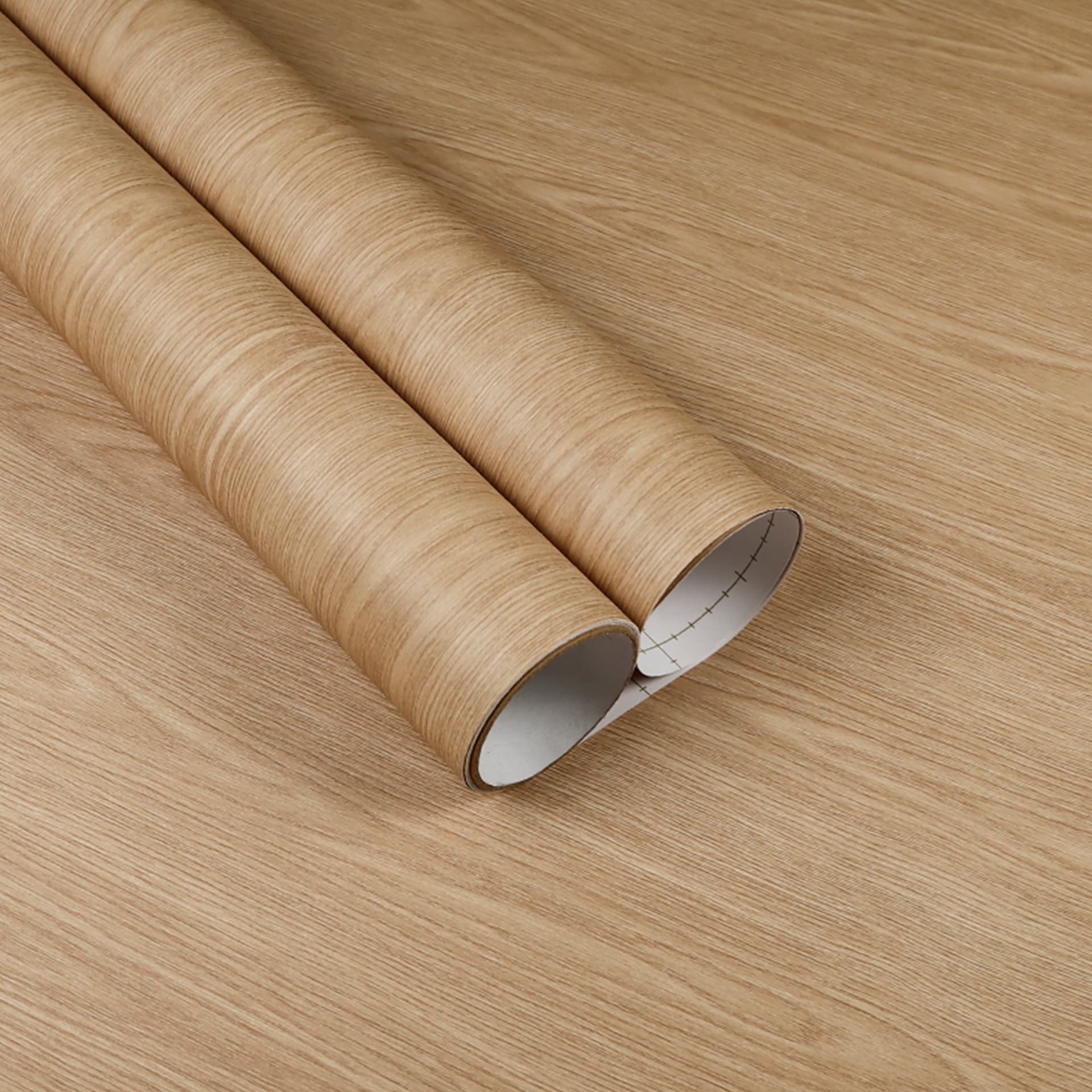 Classic Brushed Wood Vinyl Wrap