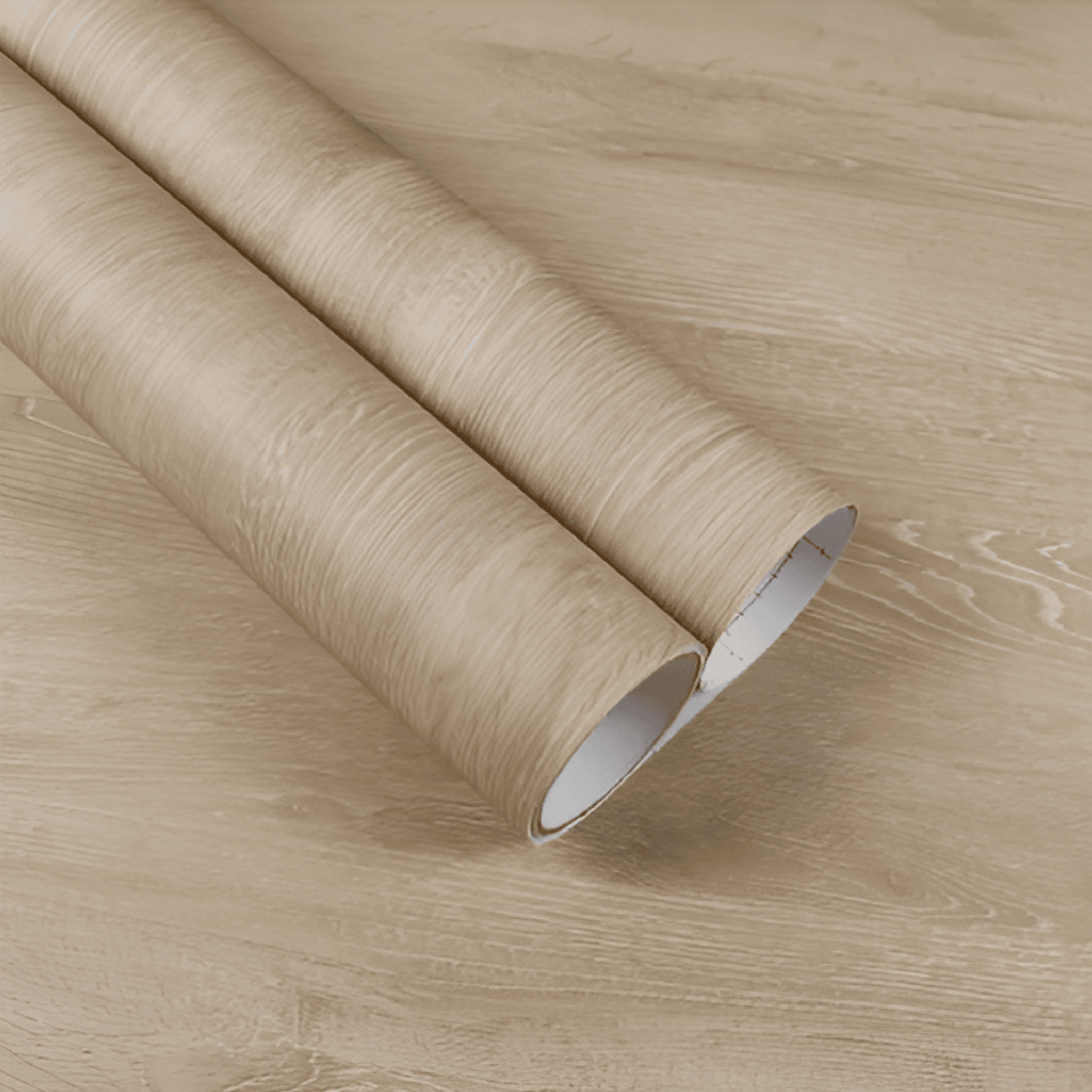 Vanilla Oak Vinyl Wrap