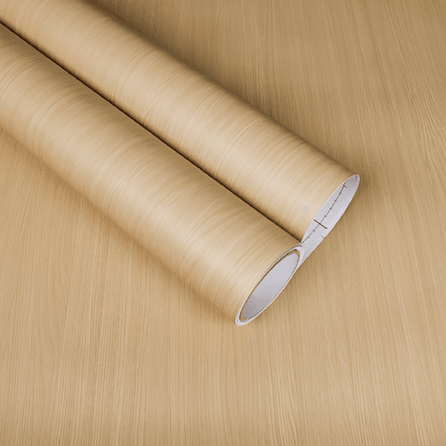 Ivory Maple Grain Vinyl Wrap