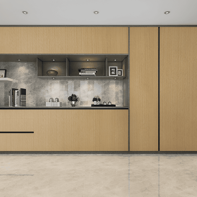 Vanilla Oak Vinyl Film