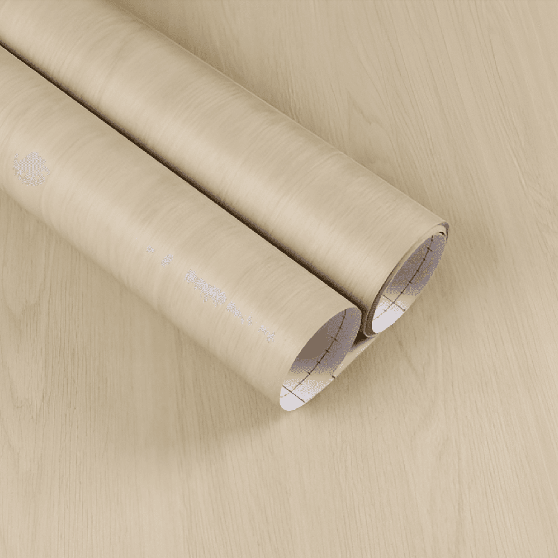 Beige Elm Finish Vintl Wrap