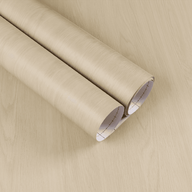 Beige Elm Finish Vintl Wrap