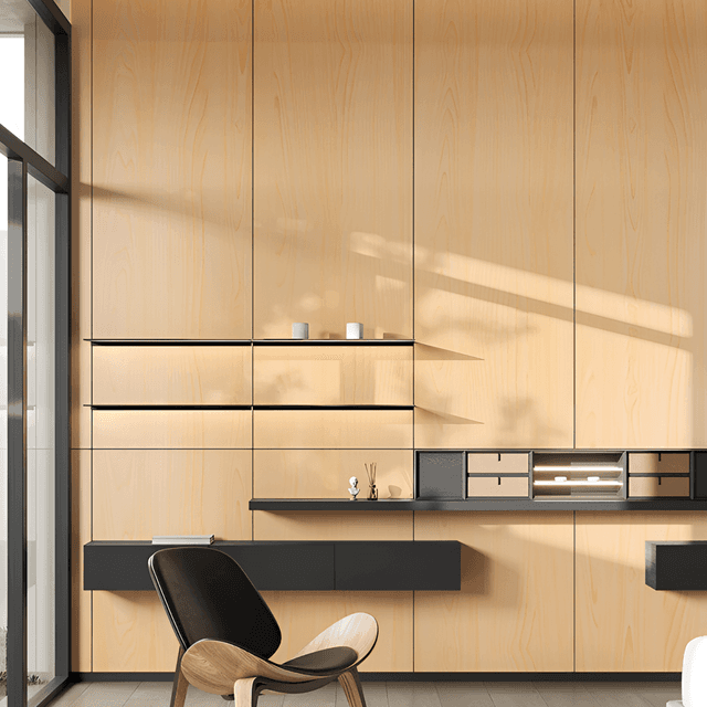 Almond Timber Vinyl Wrap