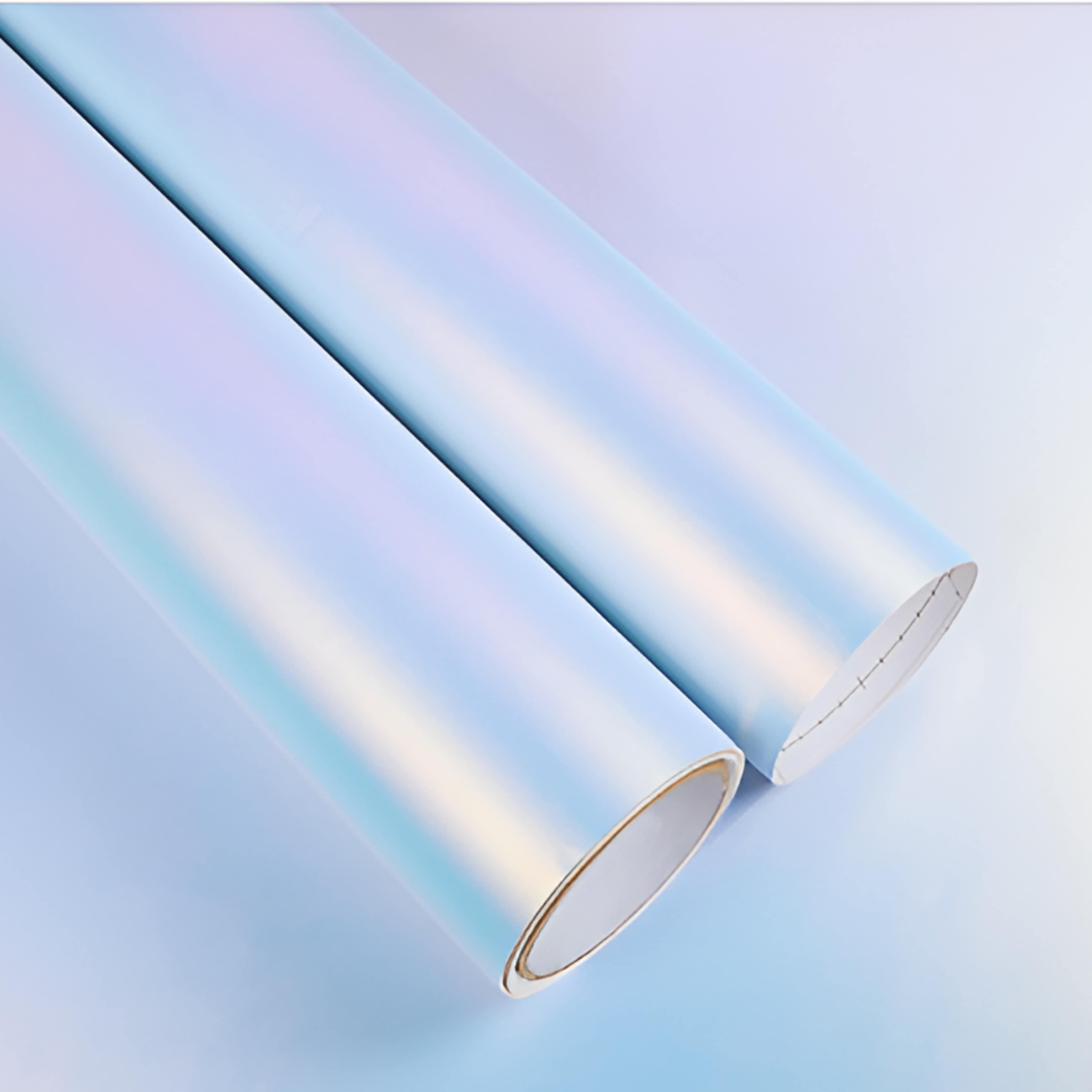 Gloss Shine Blue Vinyl Film