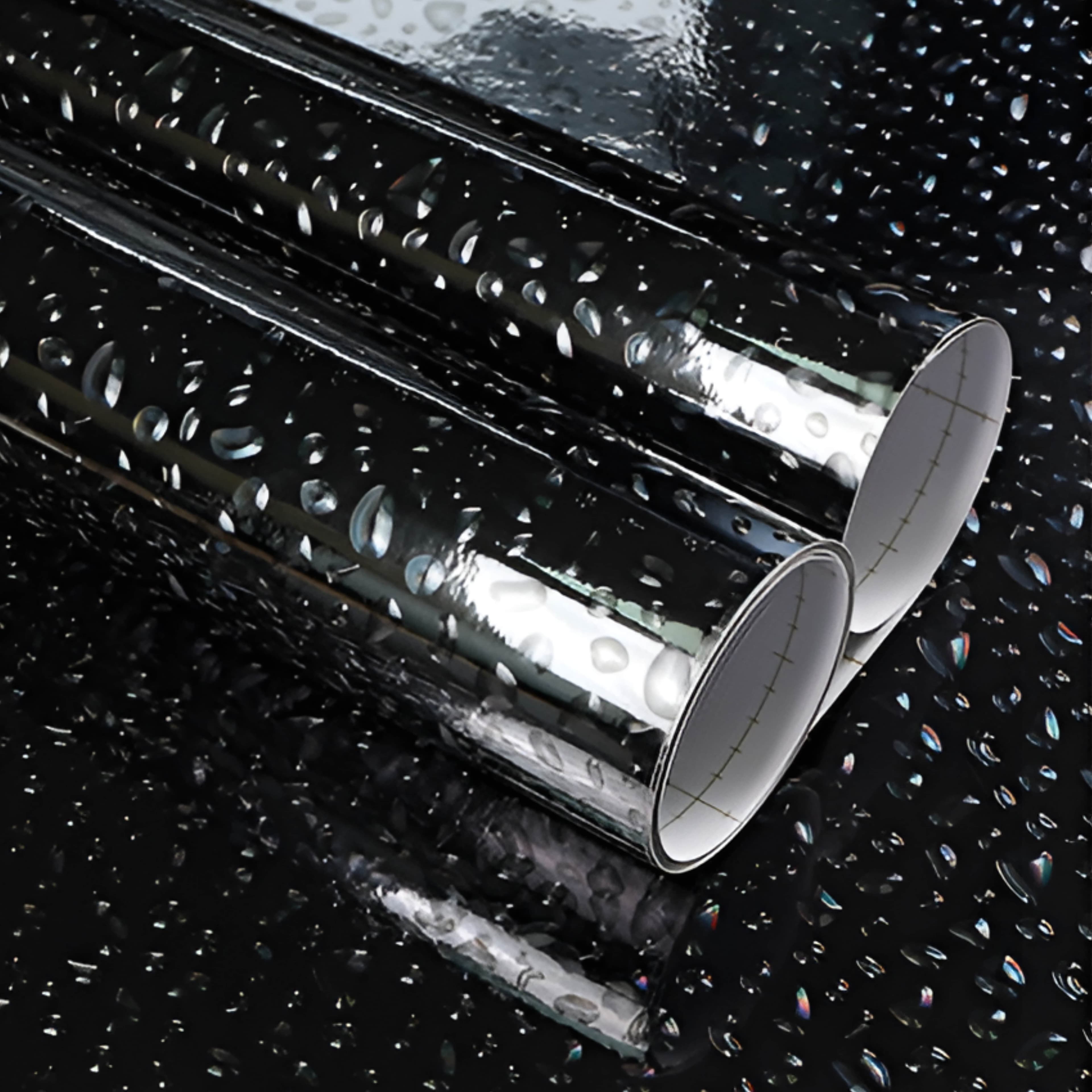 Glossy Printed Black