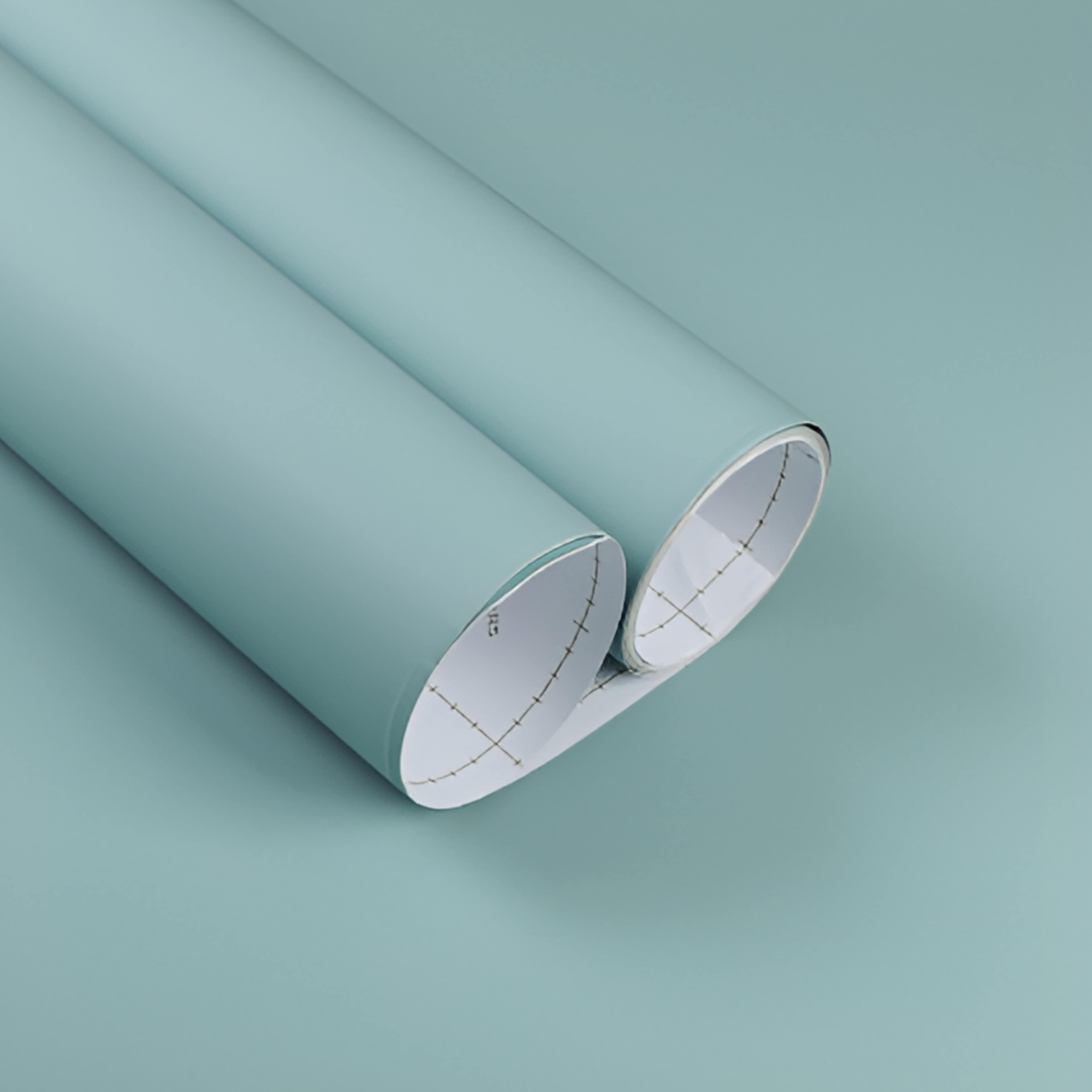 Matte Light Blue Interior Film