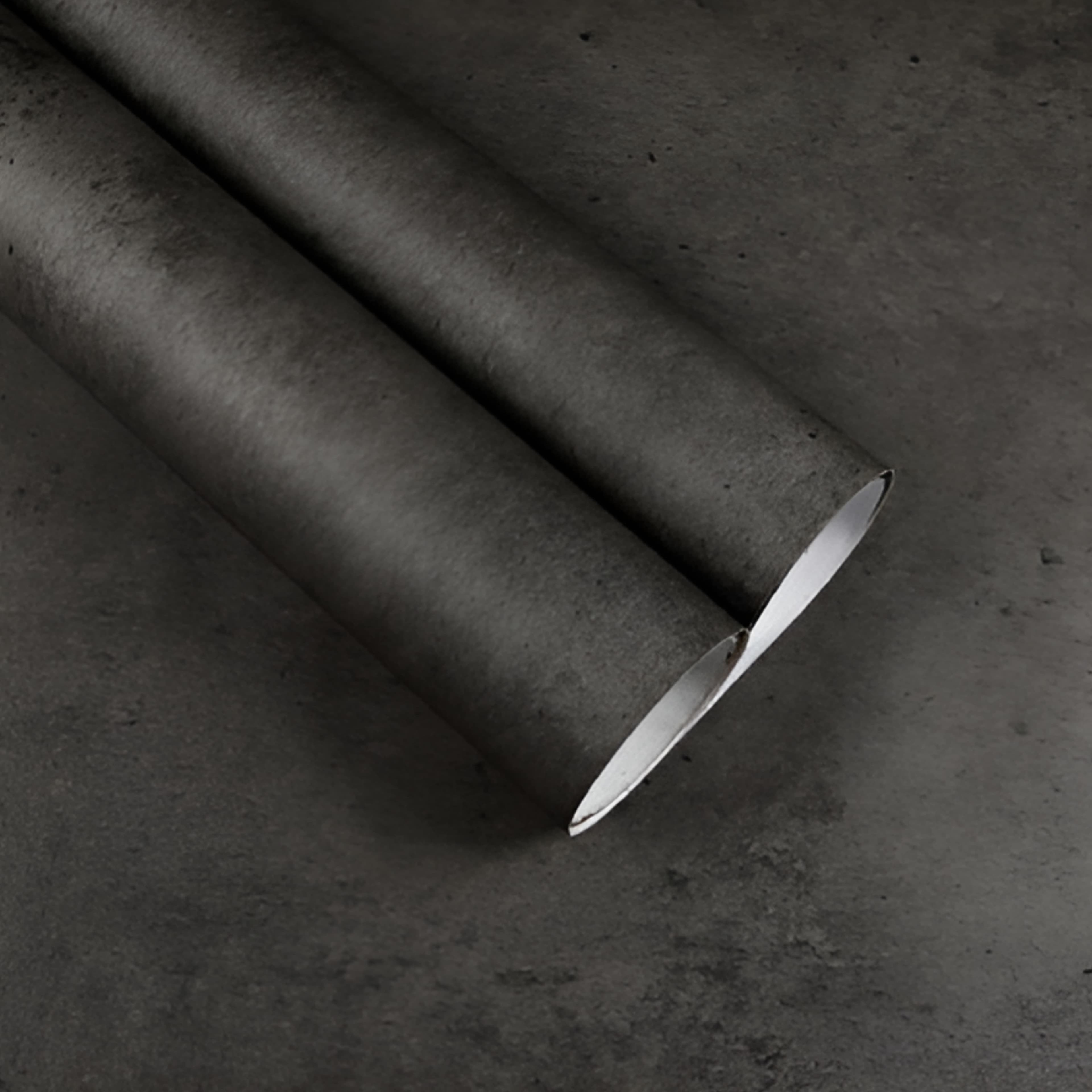 Glossy Cement Grey Vinyl Wrap