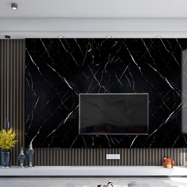 Black Veined Marble