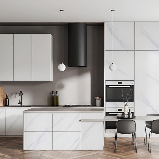 Subtle Grey Marble