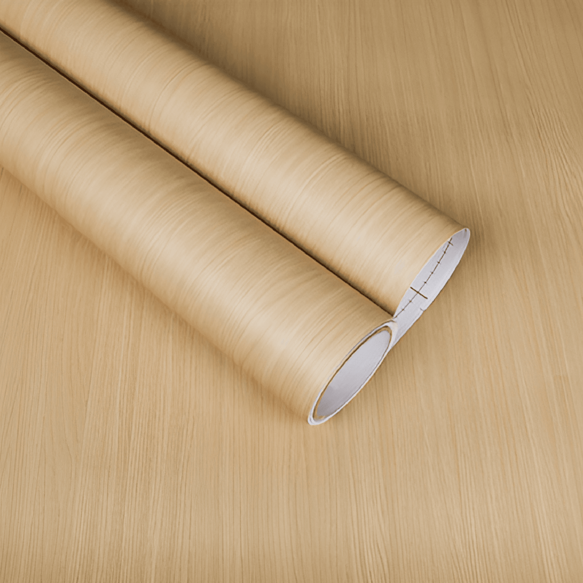 Ivory Maple Grain Vinyl Wrap