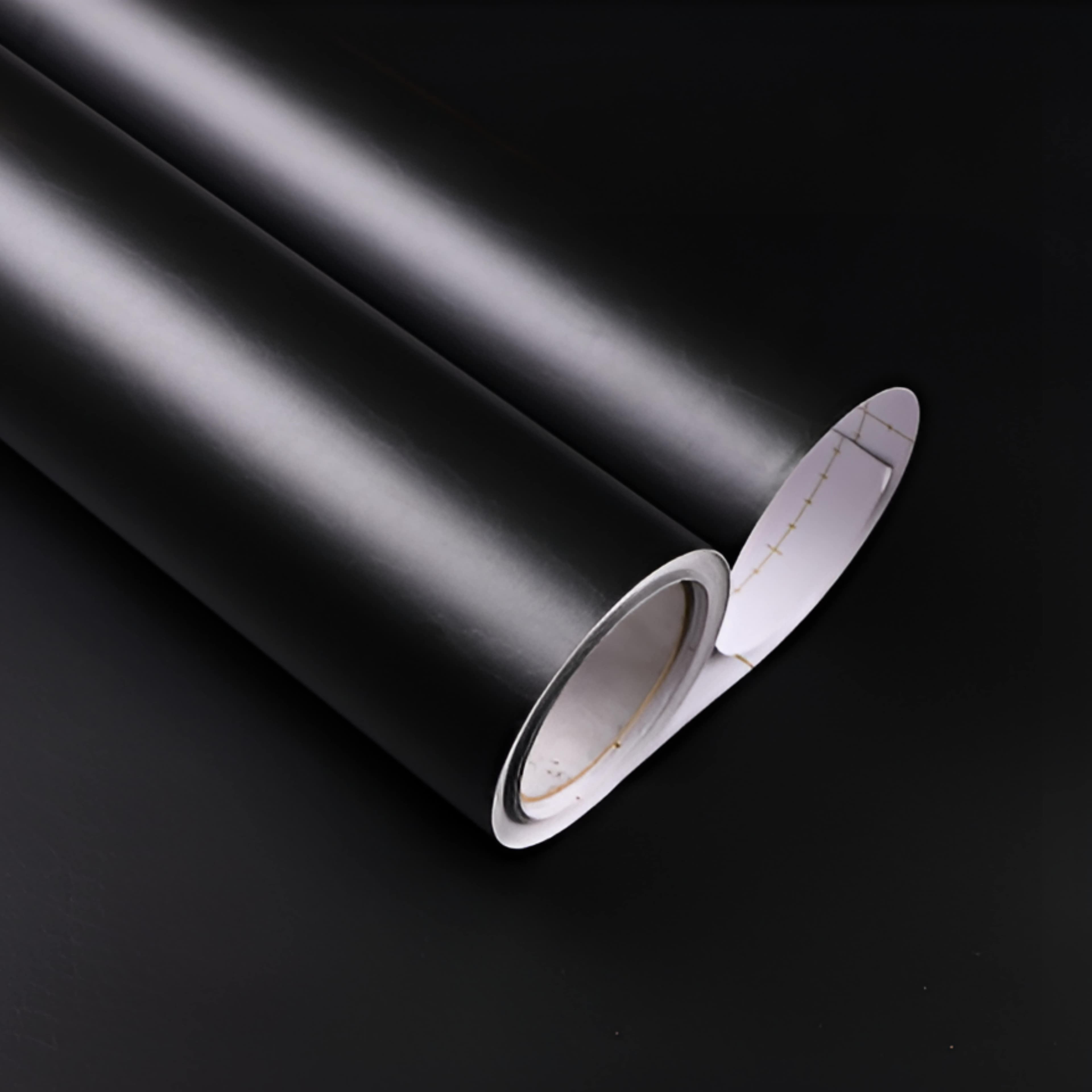 Shiny Black Vinyl Wrap