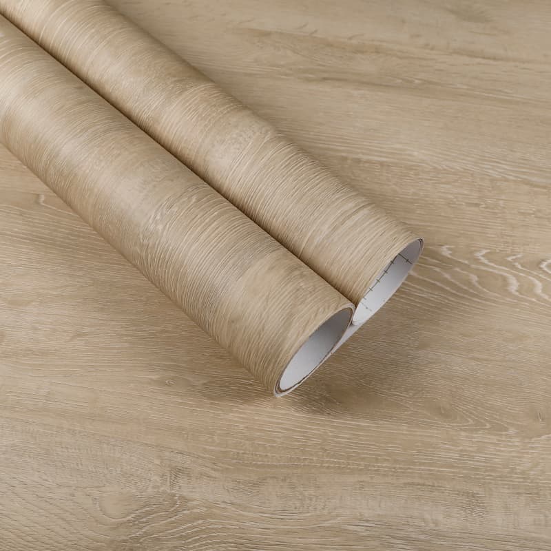 Vanilla Oak Vinyl Wrap