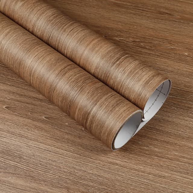 Beige Elm Wood Vinyl Wrap