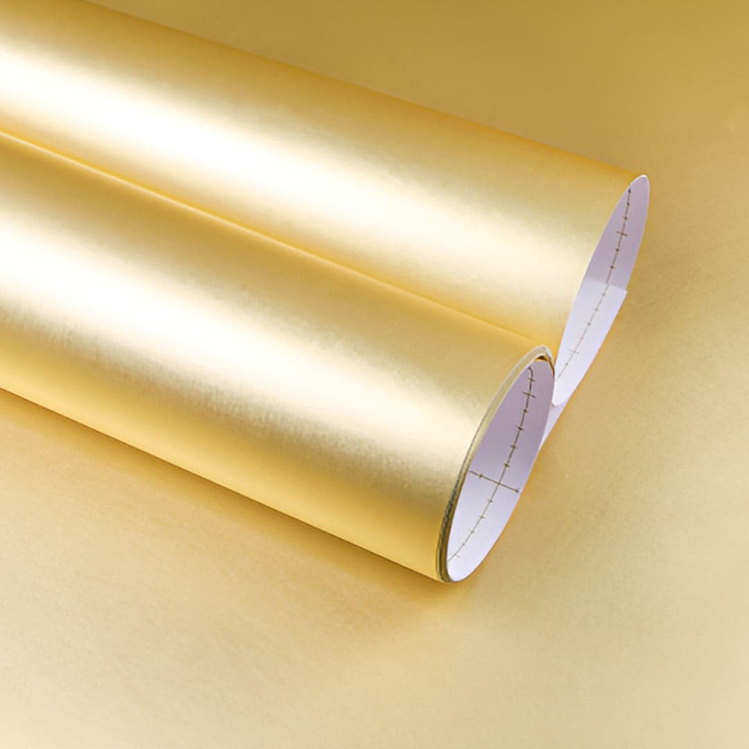 Gold Silk Metal Film