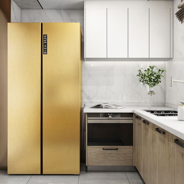 Gold Silk Metal Film