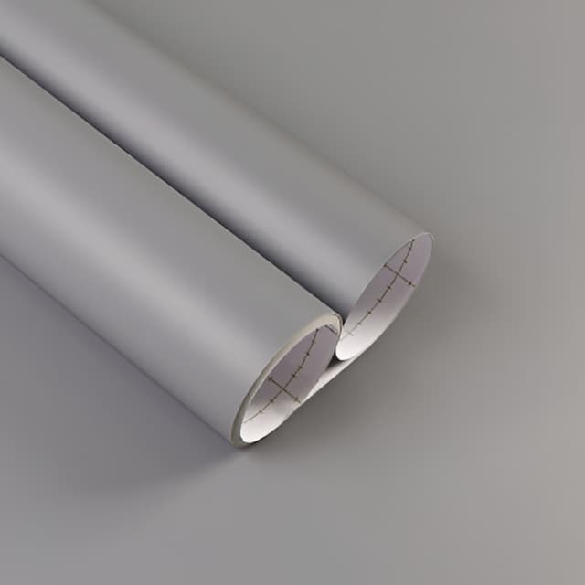 Metal Silver Vinyl Wrap