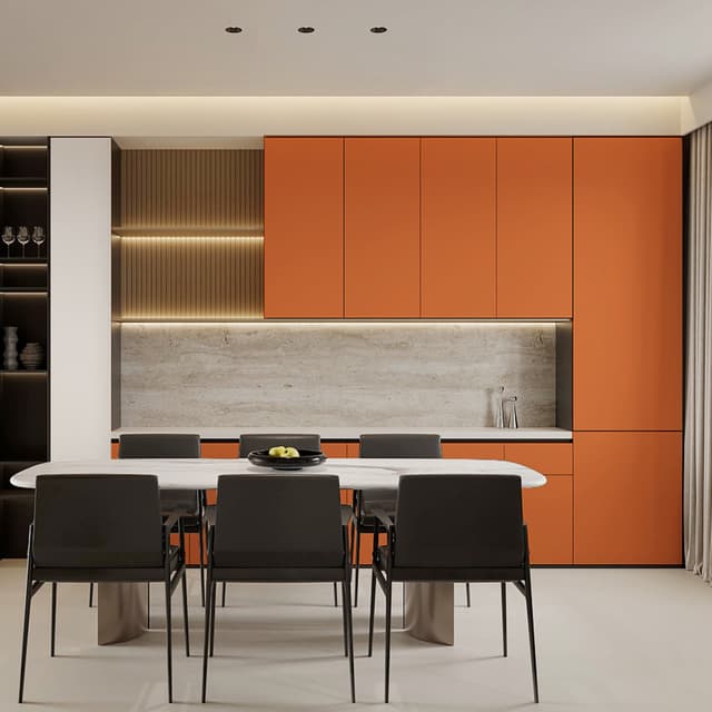Apricot Granite Interior Film