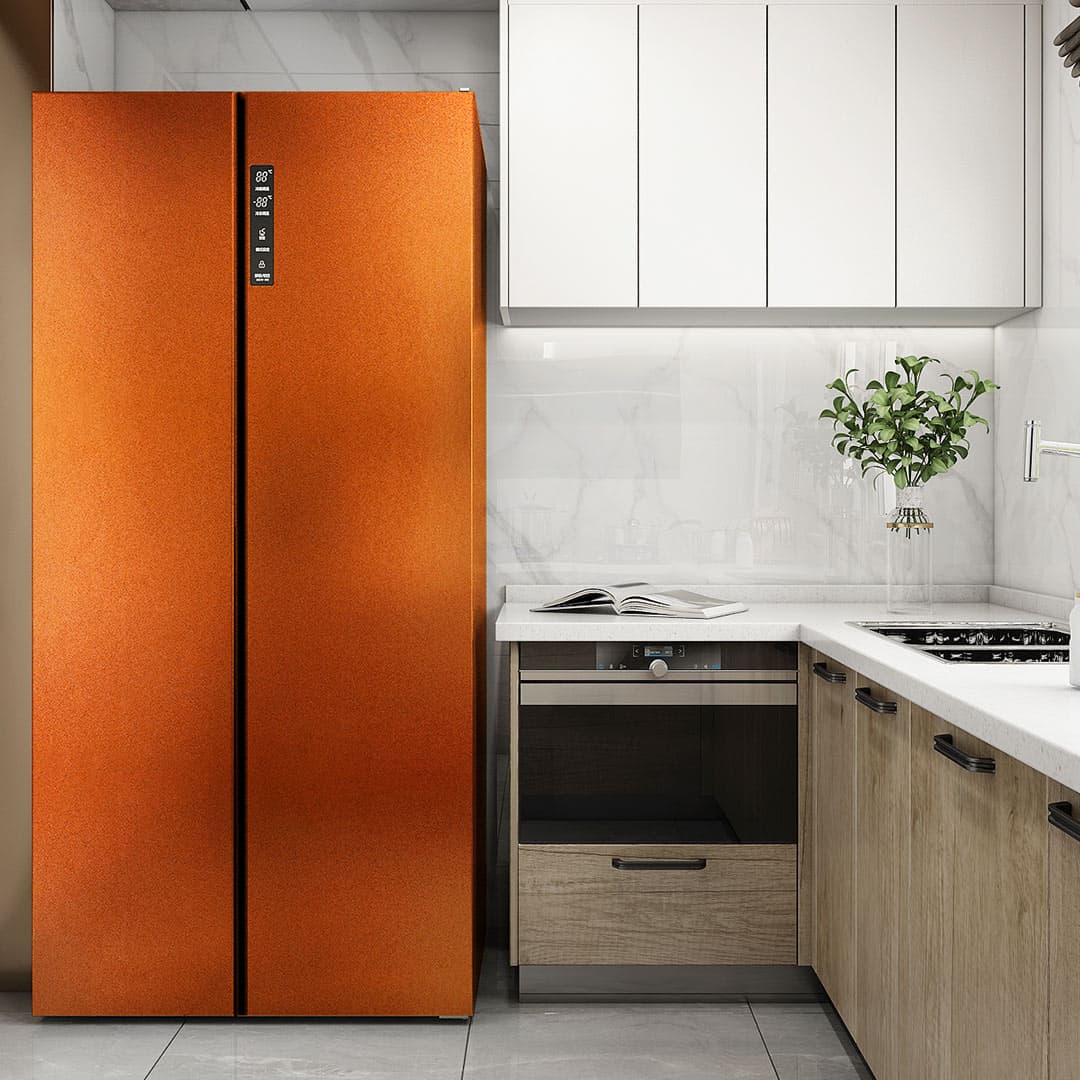 Deep Orange Vinyl