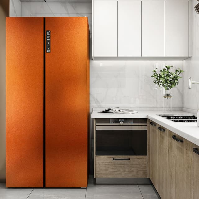 Deep Orange Vinyl