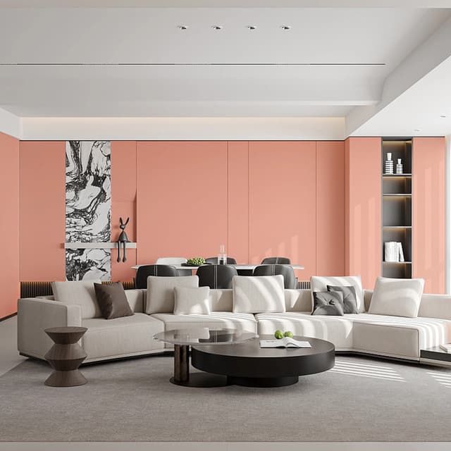 Very Peach Interior Film