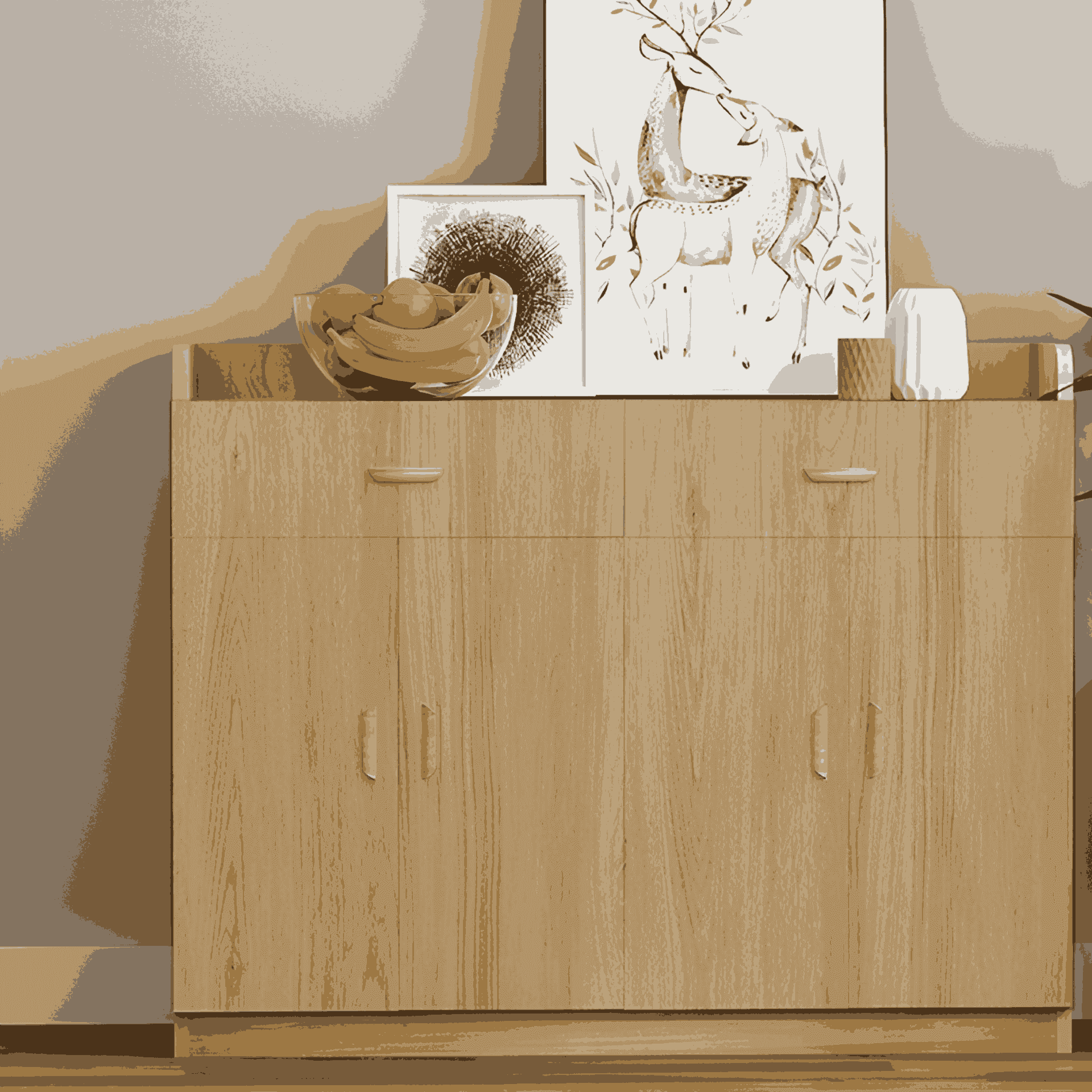 Natural Birch Finish Interior Film    