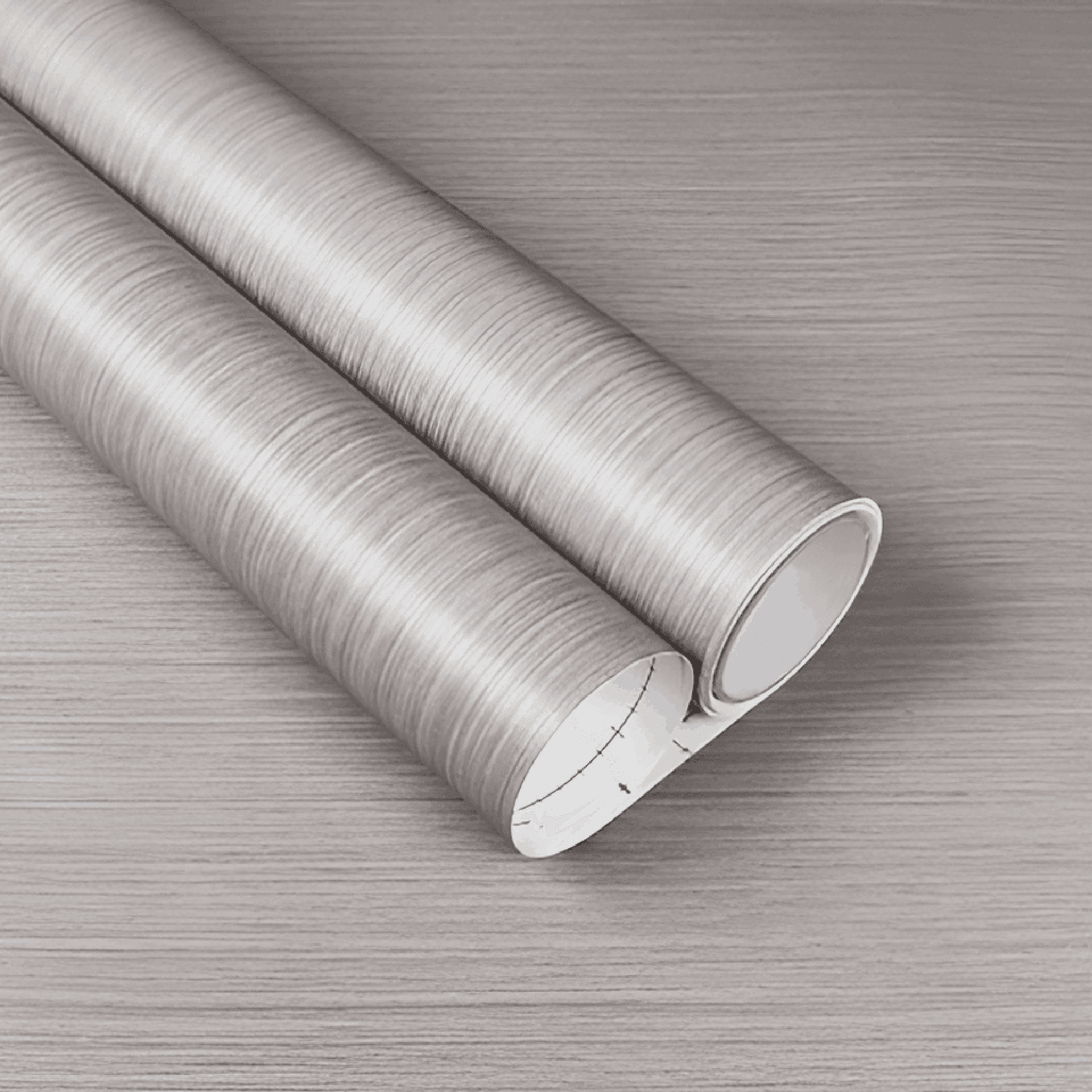 Silver Ash Grain Vinyl Wrap