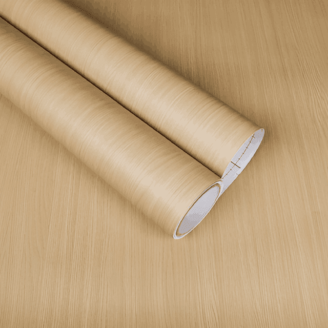 Ivory Maple Grain Vinyl Wrap