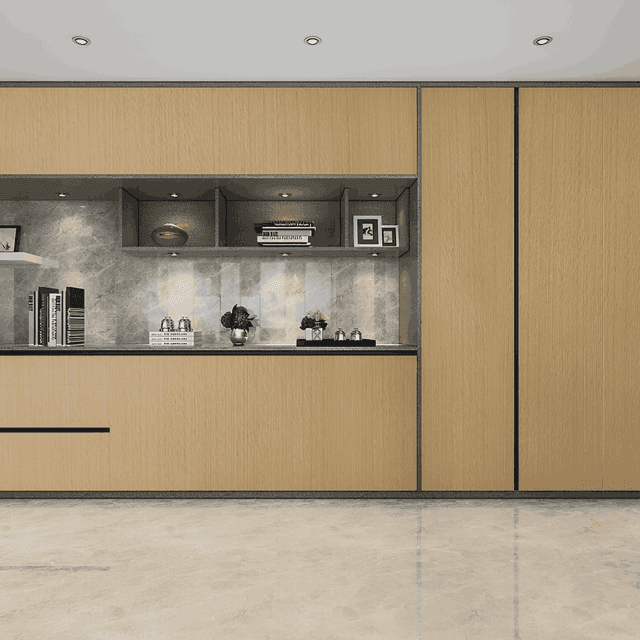 Vanilla Oak Vinyl Film