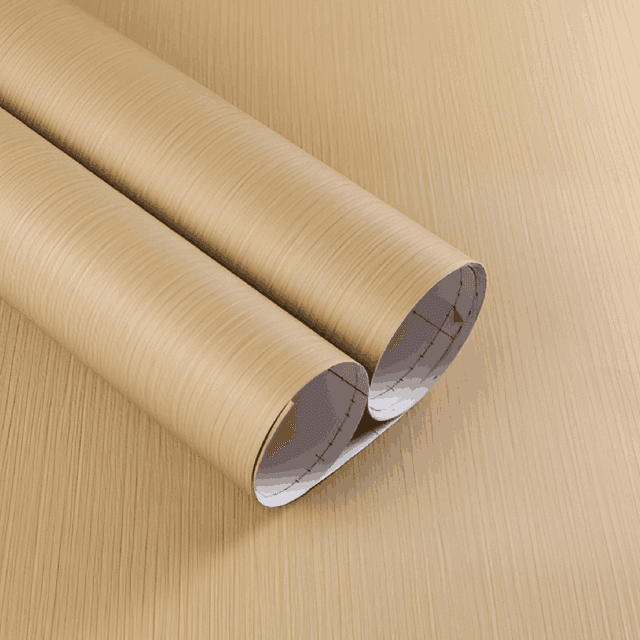 Pale Beech Grain Interior Film