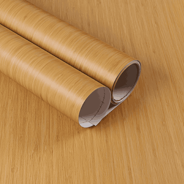 Blonde Birchwood Finish Vinyl Wrap